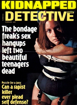 nympho babysitter kidnapped tied up 1970s bondage abducted magazine covers 1969 to 1985 vintage babysitter bondage classics